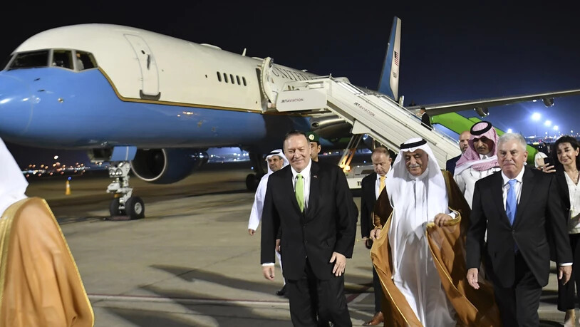US-Aussenminister Pompeo ist am Mittwoch in Dschidda angekommen. Dort wollte er mit Kronprinz Mohammed bin Salman zusammenkommen.