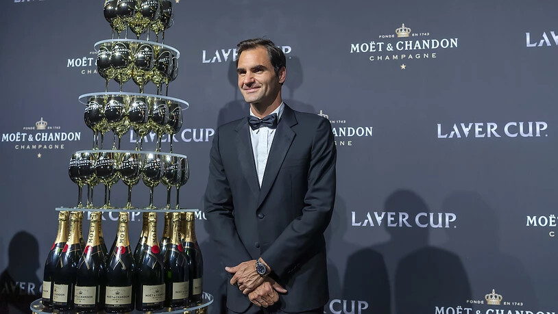 Roger Federer am Gala-Abend des von ihm mitinitiierten Laver Cup