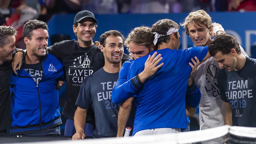Roger Federer hielt Team Europa im Spiel