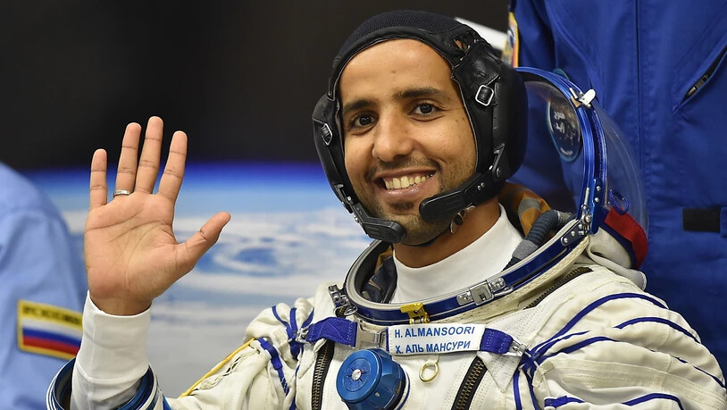 Hassa al-Mansuri ist als erster Astronaut der Vereinigten Arabischen Emirate ins Weltall gestartet.