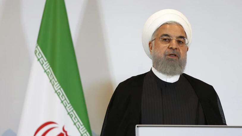 Der iranische Präsident Ruhani lud in seiner Rede vor der Uno-Vollversammlung alle Anrainerstaaten der strategisch wichtigen Strasse von Hormus am Persischen Golf zur gemeinsamen Lösung von Konflikten ein. (Archivbild)