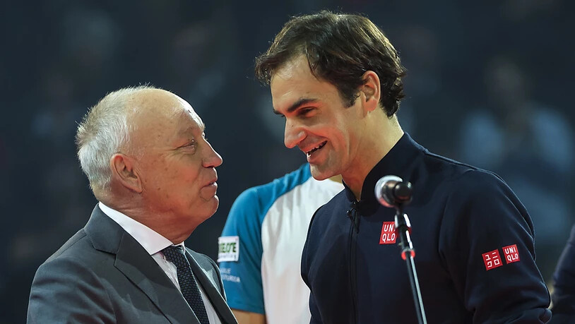 Basels Turnierdirektor Roger Brennwald setzt Titelverteidiger Roger Federer harte Konkurrenz vor