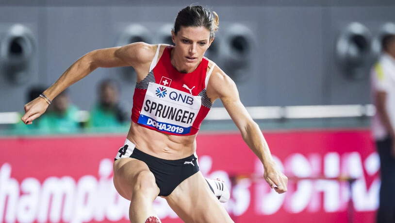 Lea Sprunger zeigte über 400 m Hürden einen überzeugenden ersten Auftritt in Doha