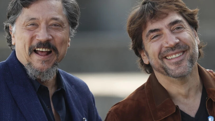 Die Schauspieler, Umweltaktivisten und Brüder Carlos (l.) und Javier Bardem besuchen am Donnerstagabend das Zurich Film Festival und präsentieren ihren neuen Film "Sanctuary".
