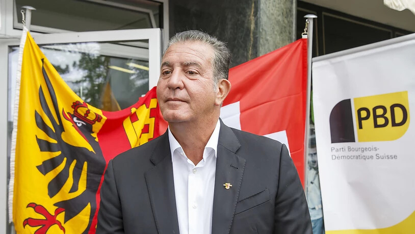 Eric Stauffer, der frühere Präsident der Genfer Protestpartei MCG, ist jetzt offiziell Mitglied der Genfer BDP. Als solches kandidiert er für den Nationalrat. (Archivbild)