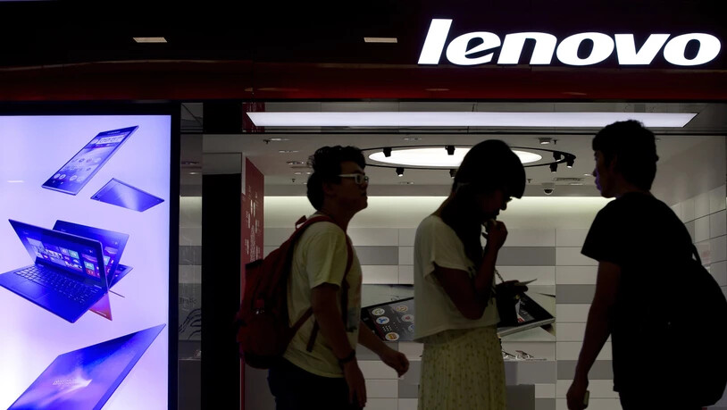 Glück für Lenovo: die Angst vor US-Zöllen treibt den Verkauf von PCs (Archivbild).
