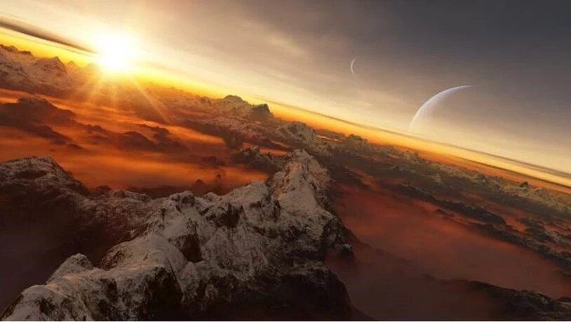 Ein klingender Name soll her für den Exoplaneten HD 130322 b und seinen Stern. Nun darf die Schweizer Bevölkerung darüber abstimmen. (Künstlerische Darstellung)