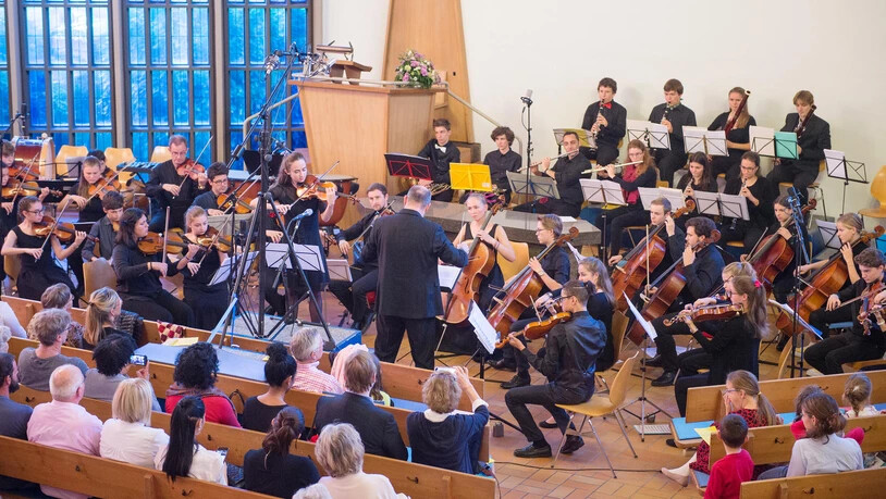 Konzert des Jugendsinfonieorchesters Graubünden.