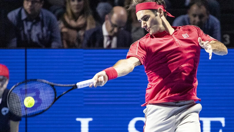 Gegen den Aufsteiger des Jahres 2018 Stefanos Tsitsipas überzeugt Federer auf ganzer Linie