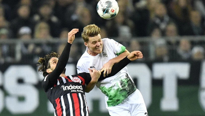 Nico Elvedi erzielte mit dem Kopf das 3:1 für Mönchengladbach gegen Frankfurt