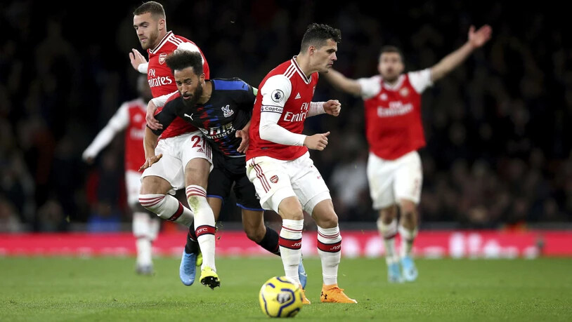 Captain Granit Xhaka steht bei Arsenal arg in der Kritik