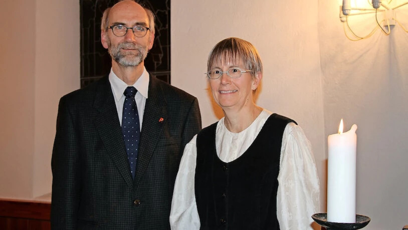 Im Amt: Das Pfarrehepaar Martina und René Hausheer-Kaufmann freut sich auf die neue Aufgabe in der reformierten Kirchgemeinde Nieder- und Oberurnen.
