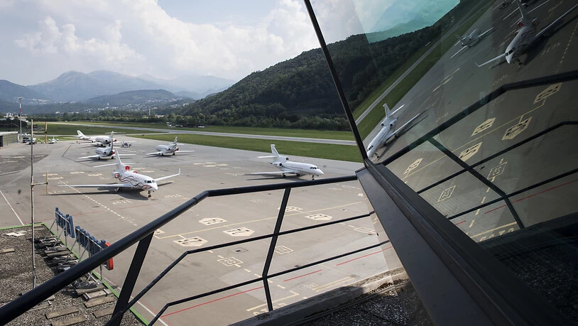 Seit dem Grounding der Airline Darwin steckt der Flughafen Lugano-Agno in grossen Schwierigkeiten.