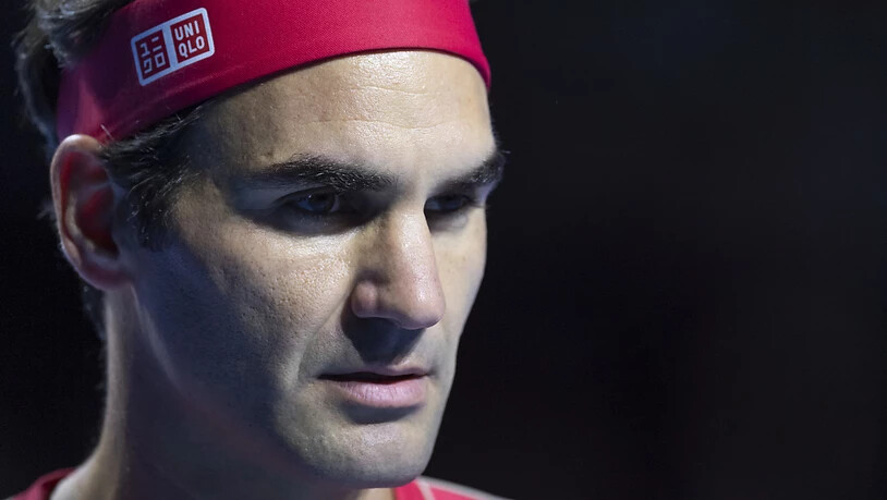 Roger Federer trifft in den Gruppenspielen in London unter anderen auf Novak Djokovic