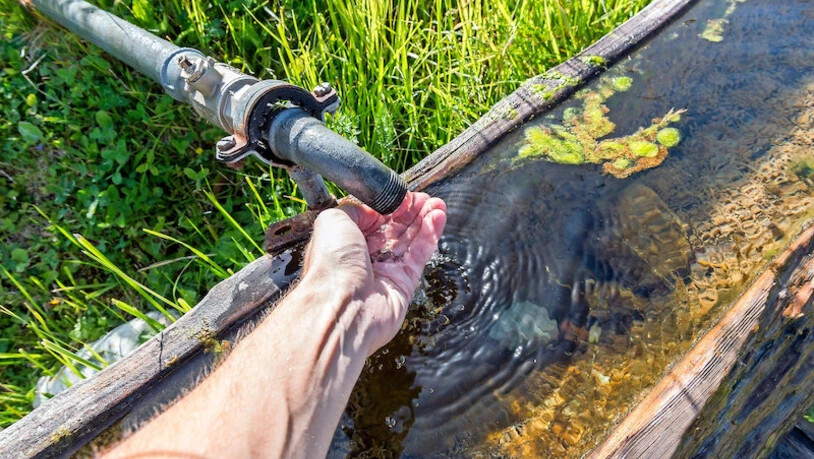 Ob sich Wasser zum Trinken eignet, sieht man nicht immer von blossem Auge. Auch glasklares Wasser kann verunreinigt sein.