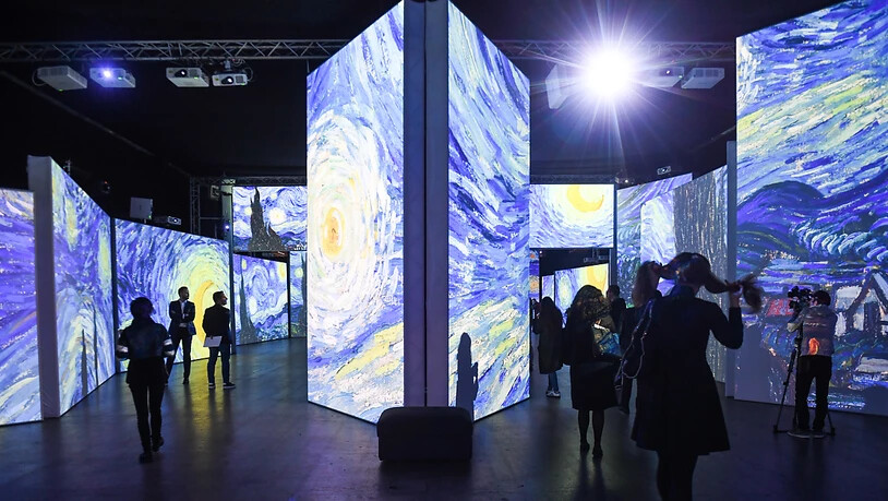 Rundum-Show: Die multimediale Ausstellung "Van Gogh Alive - The Experience" ist intensiv für alle Sinne.