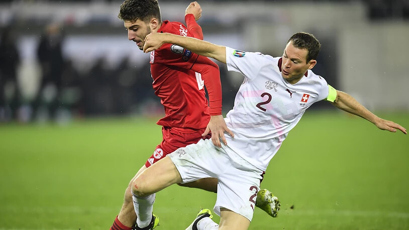 Die Georgier forderten der Schweiz Equipe um Captain Stephan Lichtsteiner alles ab
