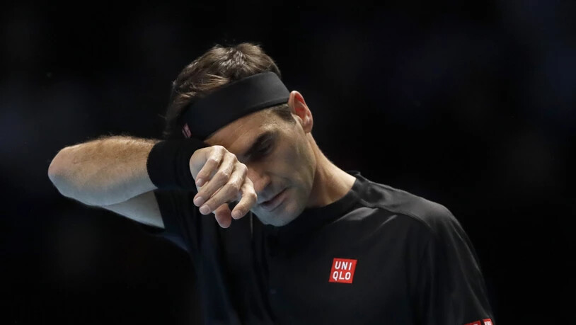 Kam im Halbfinal der ATP Finals im dritten Jahr in Folge nicht wie gewünscht auf Touren: Roger Federer verlor in der Londoner O2 Arena gegen Stefanos Tsitsipas