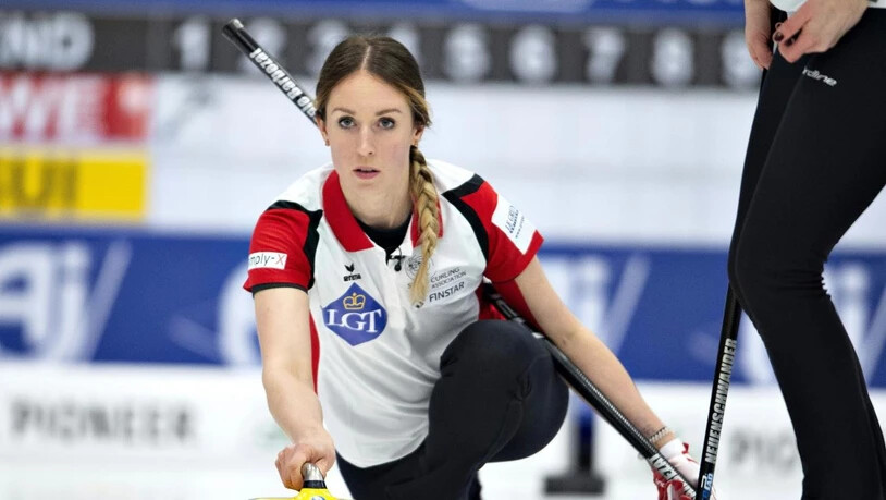 Melanie Barbezat - perfekte Kontrolle bei der Steinabgbe