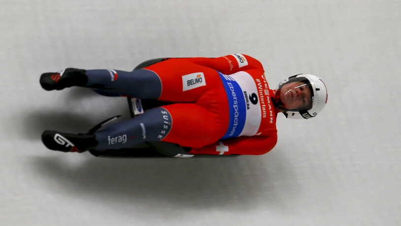 Immer schneller im Eiskanal unterwegs: die Schweizerin Natalie Maag