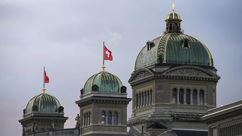 The Federal Palace pictured, Wednesday, October 9, 2019 at Bern, Switzerland. (KEYSTONE/Anthony Anex)