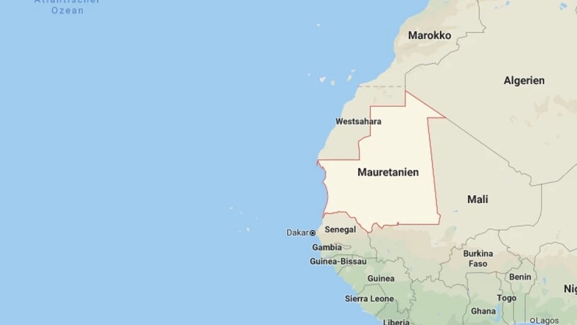 Das Boot mit rund 150 Migranten an Bord sank vor der Küste Mauretaniens im Atlantik.
