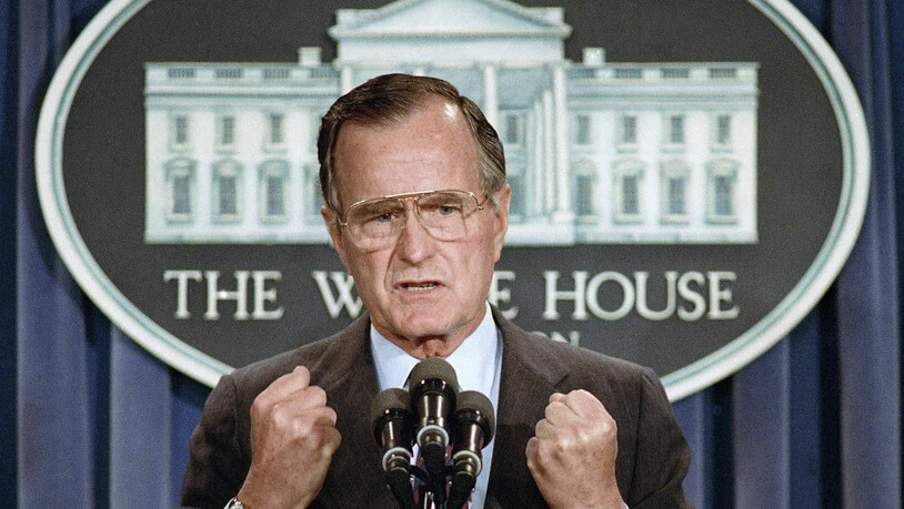 Fortsetzung der Bush-Dynastie in den USA: Ein Enkel des bereits verstorbenen früheren Präsidenten George H. W. Bush will Karriere in der US-Politik machen. (Archivbild)
