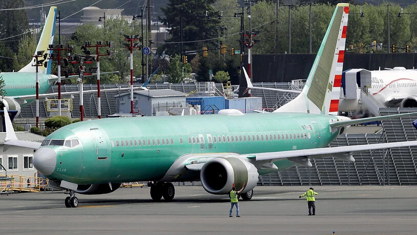 Eine neue Boeing-Maschine des Typs 737 MAX 8 vor einem Testflug in Renton im Bundesstaat Washington. (Archivbild)