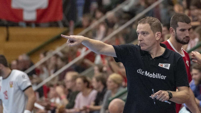 Handball-Nationaltrainer Michael Suter weist den Weg Richtung EM