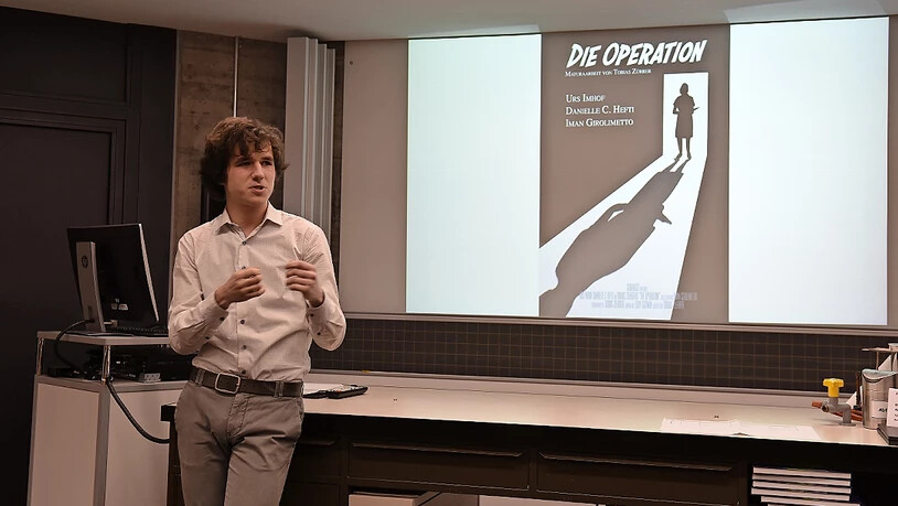Tobias Zürrer dreht seinen Kurzfilm «Operation» im Hitchcock-Stil.
