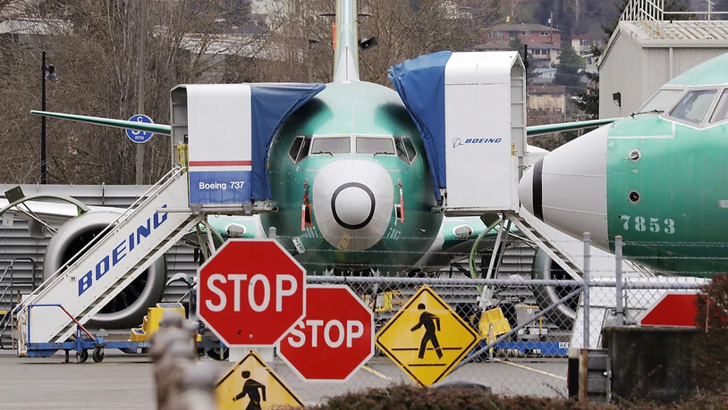 Nach dem Flugverbot für die Boeing 737 Max sind die Bestellungen beim US-Flugzeugbauer eingebrochen. (Archiv)