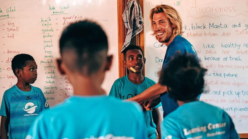 Glarner des Jahres: Entwicklungshelfer Jonas Müller freut sich über die Auszeichnung.