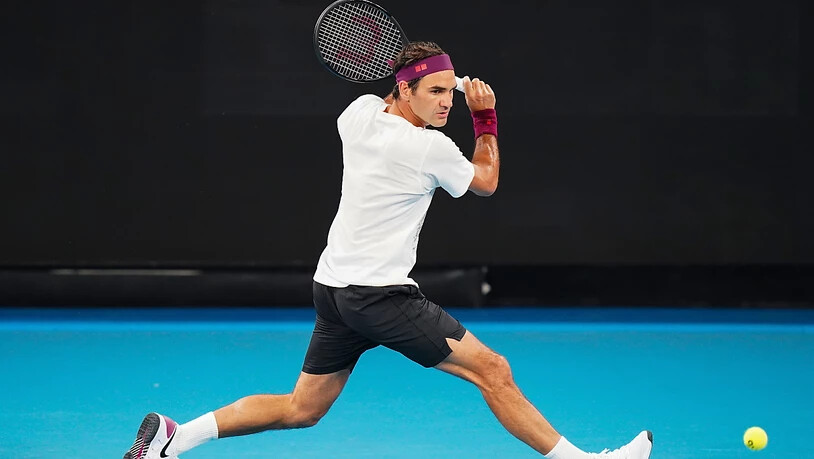 Roger Federer weilt schon seit mehr als einer Woche in Melbourne