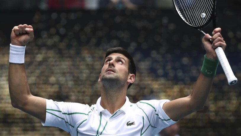 Novak Djokovic trotzte dem Wind und dem japanischen Gegner