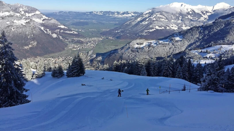 Am kommenden Wochenende soll das Skigebiet Schilt eröffnet werden.