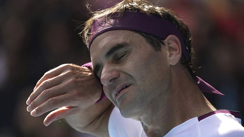 Roger Federer hatte gegen Tennys Sandgren zu leiden