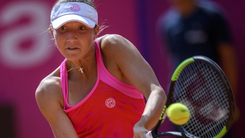 Spielte sich erstmals durch die Qualifikation eines WTA-Turniers: Leonie Küng