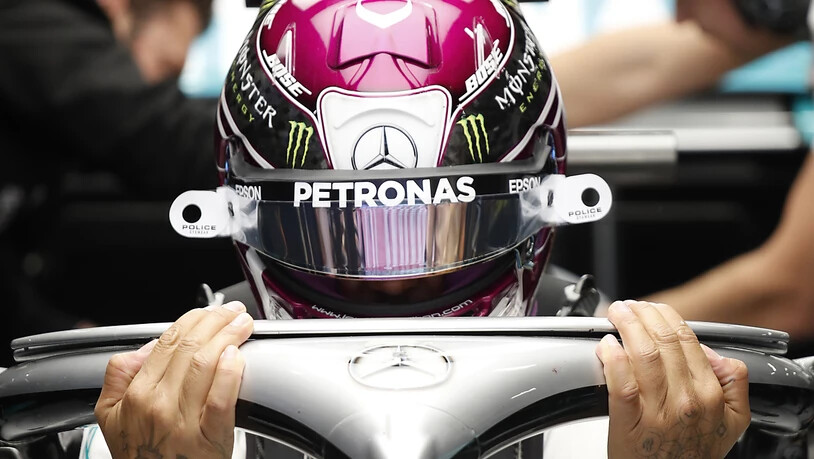 Lewis Hamilton sorgte mit dem neuen Lenkrad für Aufregung