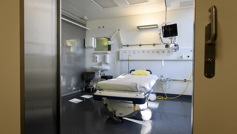 Für schwere Verdachtsfälle stehen im Spital Isolationszimmer bereit.
