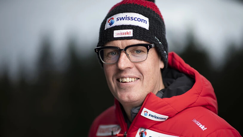Markus Segessenmann, Disziplinenchef Biathlon, spricht von der "mit Abstand besten Saison im Schweizer Biathlon"