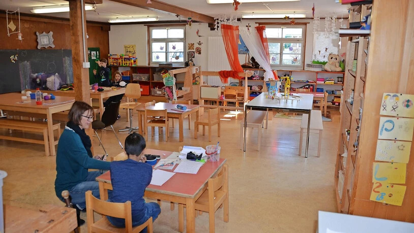 Betreuung in Ausnahmefällen: In der Schule Hanfländer sind nun Lehrer mit Betreuungsdiensten beauftragt.