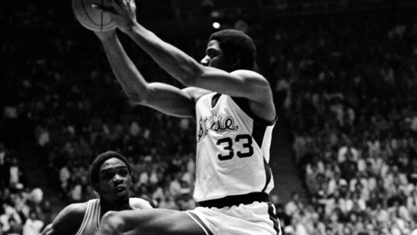 Magic Johnson am 26. März 1979 im Final der NCAA-Meisterschaft
