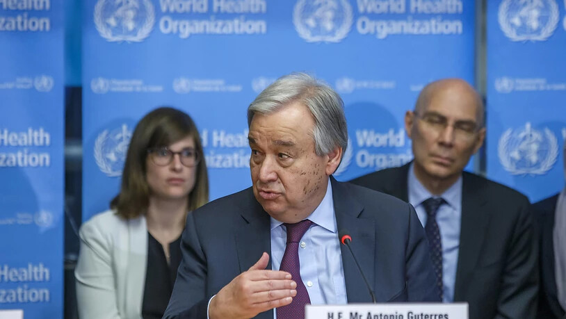 "Zu schleppend": Für Uno-Generalsekretär Antonio Guterres geht die Bewältigung der Coronakrise zu langsam und unkoordiniert vonstatten. (Archivbild)