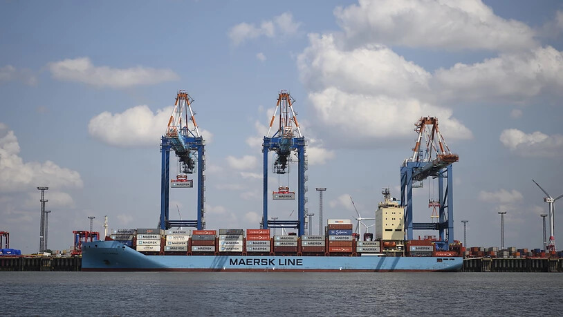 Sind aktuell weniger gefragt: Die riesigen Containerschiffe von Maersk. (Archivbild)