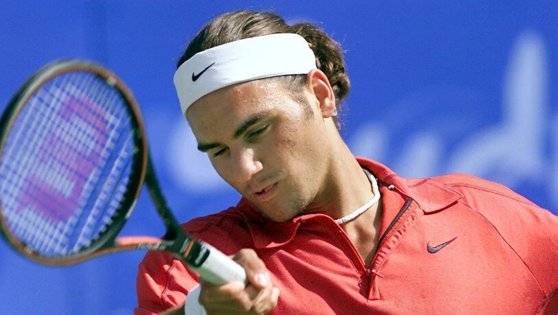 Blutjung, aber mit Talent gesegnet: Roger Federer am Olympia-Turnier in Sydney