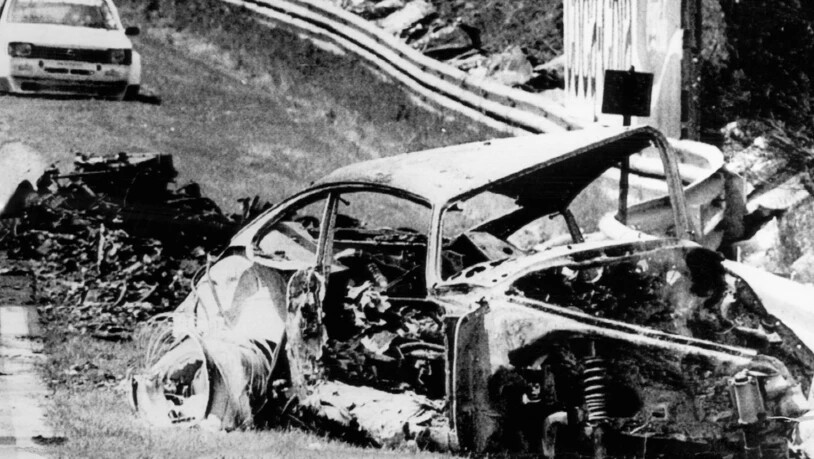 Aus diesem Wrack gab es für Herbert Müller kein entkommen mehr: Er starb am 24. Mai 1981 auf dem Nürburgring bei seinem letzten Renneinsatz