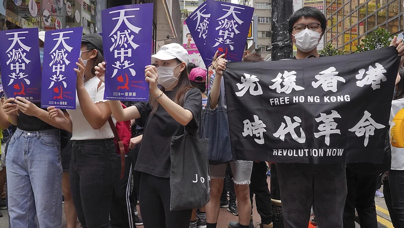 Chinas Pläne zum Erlass eigener Sicherheitsgesetze für Hongkong haben in der Sonderverwaltungsregion neue Proteste ausgelöst.