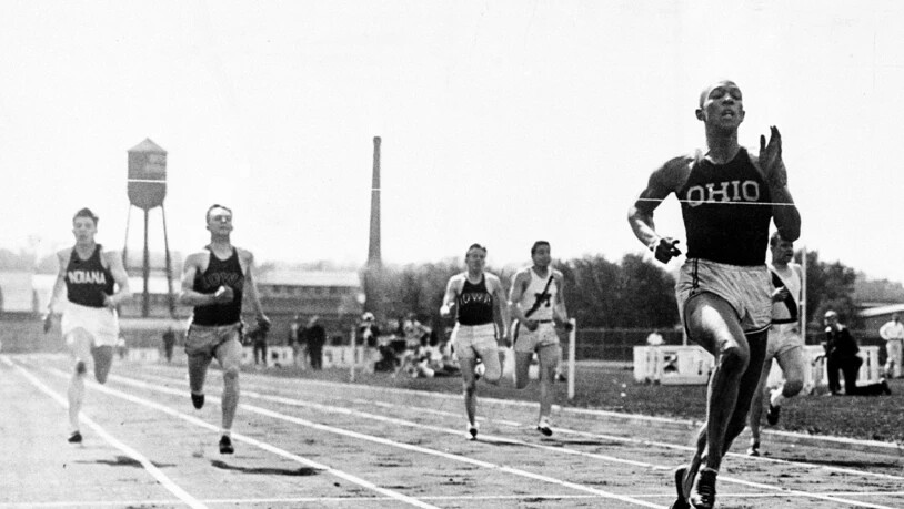 Jesse Owens war seinen Konkurrenten deutlich voraus
