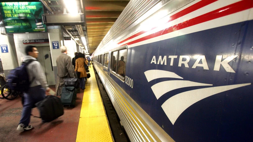 Die US-Bahngesellschaft Amtrak braucht weitere Hilfsgelder vom Staat. (Archivbild)