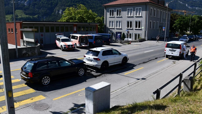 Am Freitagnachmittag ist es zu einem Auffahrunfall auf der Masanserstrasse gekommen. 